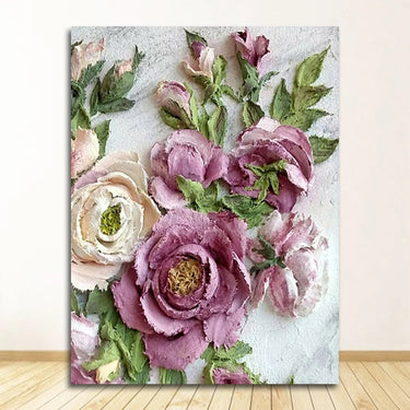 Elegant Scandinavian Flower Canvas Art - InspiredGrabs.com